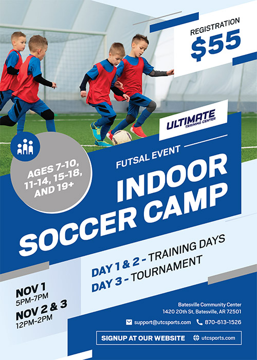 INDOOR SOCCER CAMP